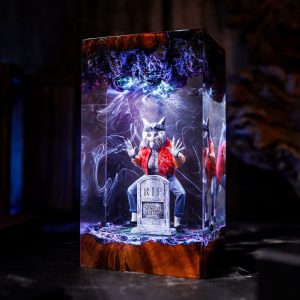 Michael Jackson Thriller Werewolf Lamp